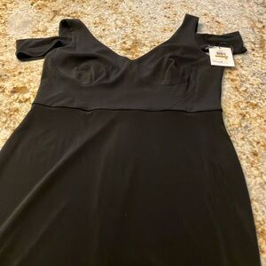 Black stretch dressy Calvin Klein dress size14